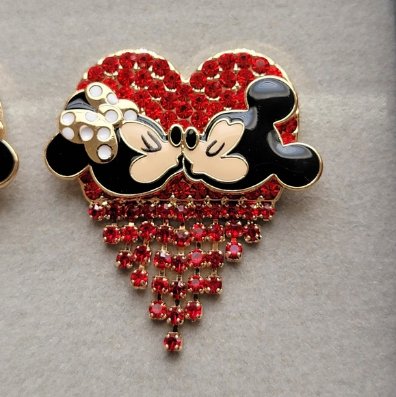 Disney X Baublebar Minnie & Mickey Mouse Earrings NWT - Picture 3 of 4
